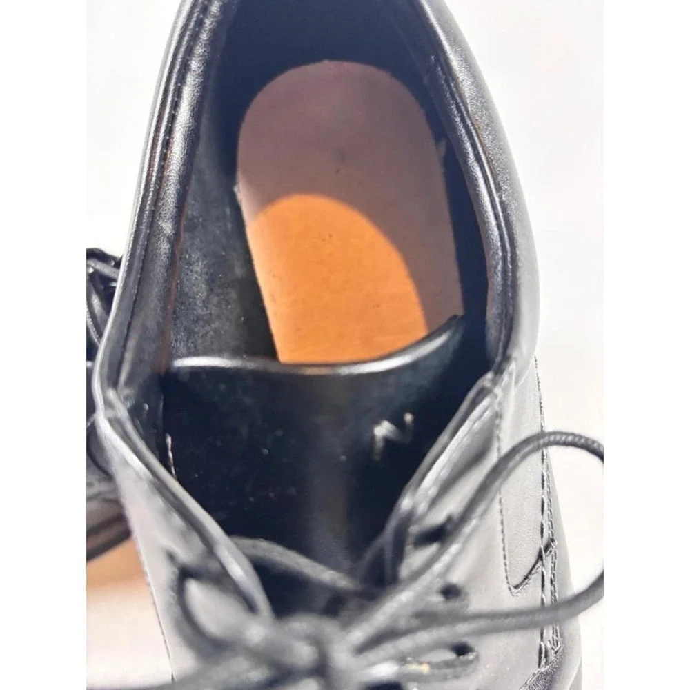 Men's Nunn & Bush Dress Shoes US 10W‎ Leather Oxford Derby Black Work Wedding